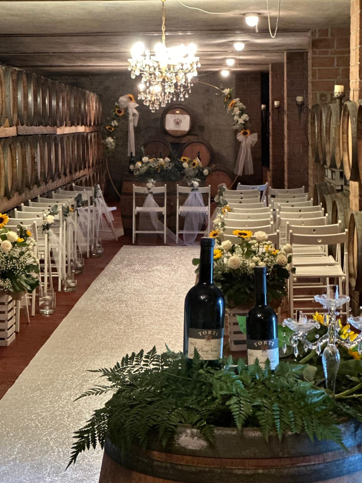 Il sì tra le botti