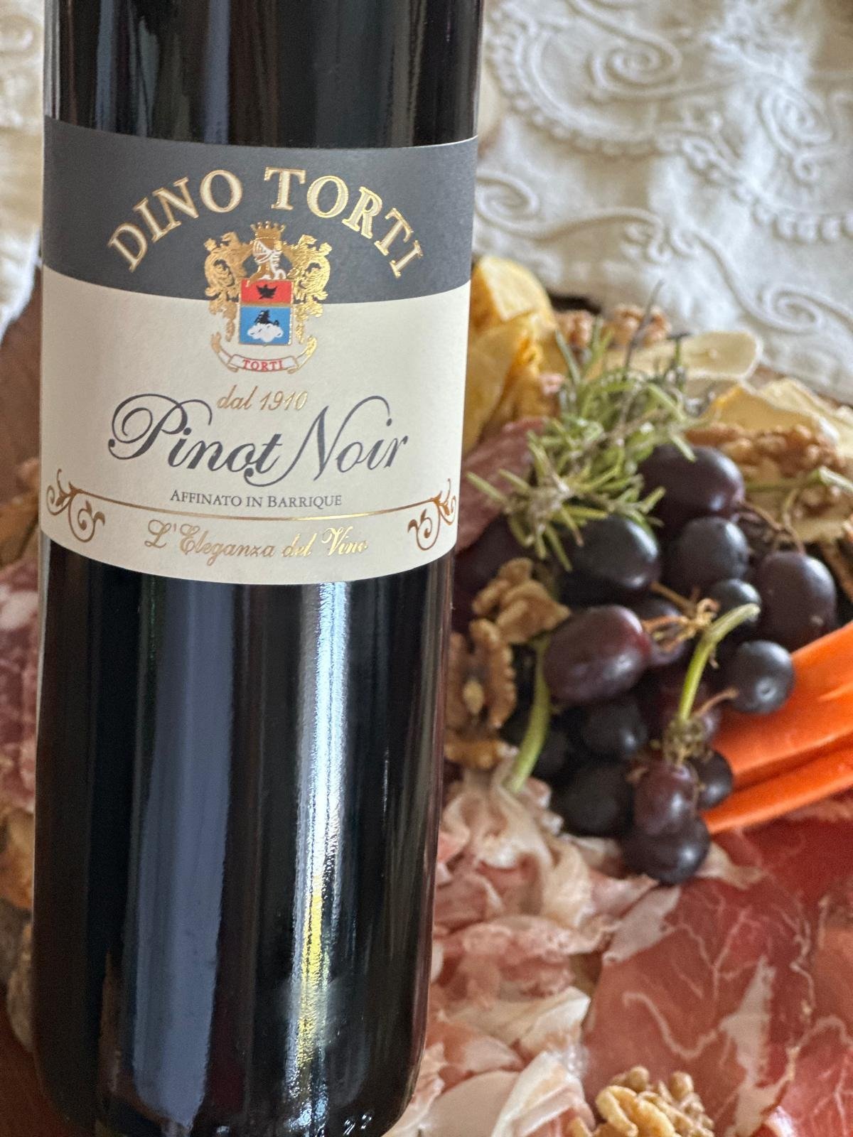Pinot Noir e tagliere