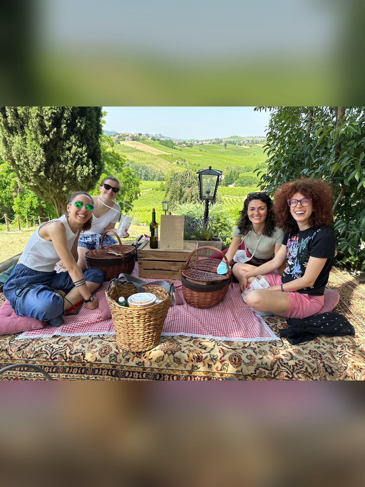 Un picnic tra amiche